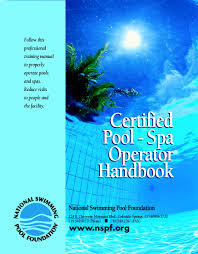 Pool Spa Pool Spa Operators Handbook Pdf