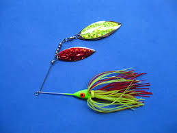 Details About 3 8 Oz Spinner Bait Chart Red Bass Musky Pike Jig Tackle Lure Lot T38wpr9355