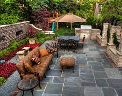 outdoor patio design using tile st