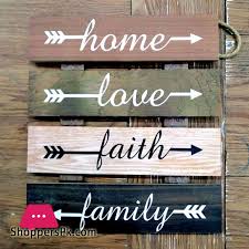Wooden Wall Hanging Board Plaque Sign