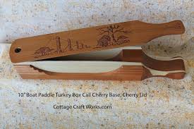 boat paddle long box 10 paddle turkey call