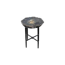 Small Chinoiserie Side Table Or Stool