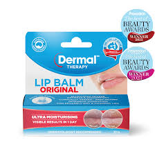 lip balm chapped lips dermal therapy