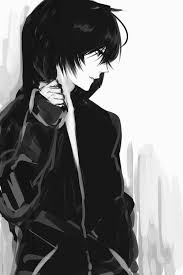 Anime is a form of animation that originated in japan. Anime Boy With Black Hair Dark Anime Cute Anime Guys Manga Eyes
