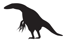 Dinosaur Silhouette Therizinosaurus Svg Cut File By Creative Fabrica Crafts Creative Fabrica