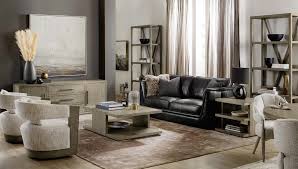 Living Room Furniture Mixing Leather