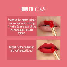 how to apply lipstick on dark lips