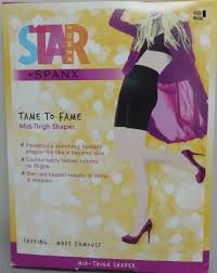 Spanx Star Power Tame To Fame Mid Thigh Shaper Black Choose Size New