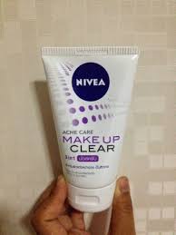 nivea acne caremakeup clear mud scrub