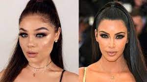 kim kardashian met gala 2018 makeup