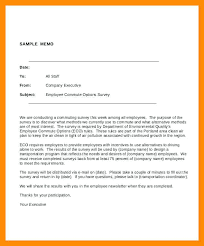 Example Of A Business Memo