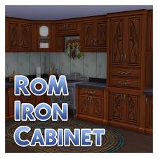 mod the sims iron cabinet to match