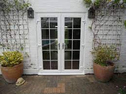 Exterior French Patio Doors Wood For