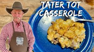 tater tot cerole and easy