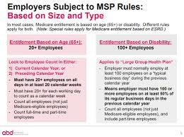 Medicare Secondary Payer Employer Size Requirements Abd