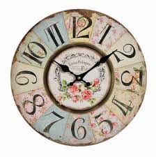 Shabby Chic Vintage Antique Wall Clock