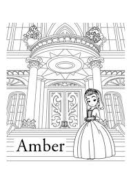 Get crafts, coloring pages, lessons, and more! Beautiful Princess Amber In Sofia The First Coloring Page Netart Coloring Books Coloring Pages Disney Princess Coloring Pages
