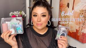 bridal makeup artist touch up kit