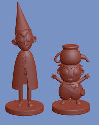 3d file over the garden wall template