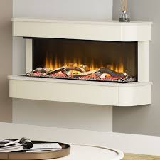 Wall Mounted Electric Fireplace Suite