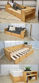 Diy Sofa Bed Turn This Sofa Into A