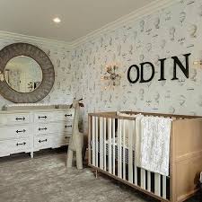 Crib Under Wall Letters Design Ideas
