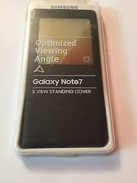 The samsung galaxy note 9 is here, which means so are many killer new phone cases. Genuine Samsung Galaxy Note 7 Fe S View Standing Flip Wallet Case Fan Edition Ebay