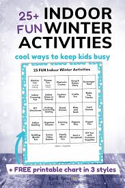 indoor winter activities 25 simple