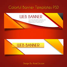 Banner Design Templates In Photoshop Free Download Template Business