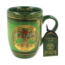 celtic tree of life ceramic mug