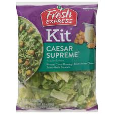 fresh express caesar supreme salad kit