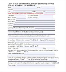 Volunteer Registration Form Template 10 Volunteer Application