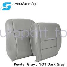 Top Leather Seat Cover Gray For 2003