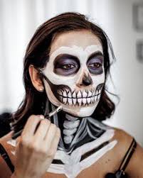 skeleton makeup how to