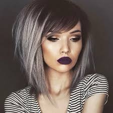 Gray hair color on young girls today does not surprise anyone. 40 Gray Hair Short Haircuts Models