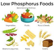 low phosphorus foods your guide to the