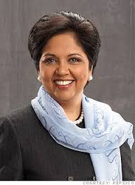 Indra Nooyi. Chairman and CEO. PepsiCo (PEP). 2008 rank: 1. Age: 53. She&#39;s back on top for the fourth year, delivering strong profits on $43 billion in ... - indra_nooyi_new2