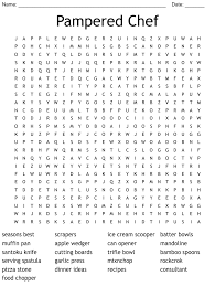 pered chef word search wordmint
