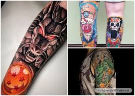 tatuajes de dragon ball diseños y