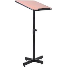 If you're wondering about the podium vs. Pyle Compact And Portable Lectern Podium Plctnd44 The Home Depot