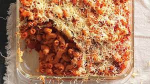 baked macaroni with corned beef recipe