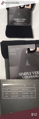 Simply Vera Vera Wang Fleece Lined Tights New Fleece Lined
