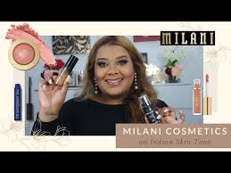 milani cosmetics msia indian skin