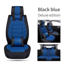 5 Seats Car Seat Covers Pu Leather Seat