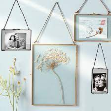 Metal Glass Double Sided Hanging