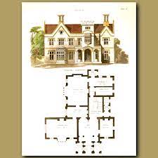Rectory House And Floor Plan Of The