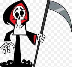 El autor de dibujo de la muerte. Animacion De La Red De Dibujos Animados De Muerte Sombria Parca Logo Personaje De Ficcion Dibujos Animados Png Pngwing