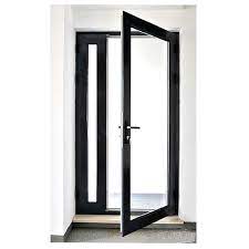 aluminum double glass entrance door