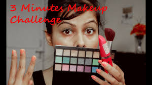 3 minutes makeup challenge indian