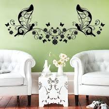 Rectangular White Flower Stencils